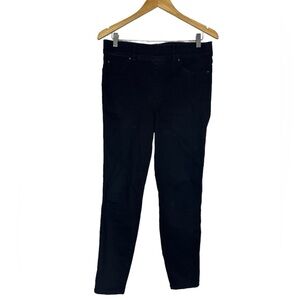 Spanx Jeans Ankle Skinny Black Lg Skinny 10-12